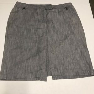 🐞Aeropostale Gray Pencil Skirt sz8